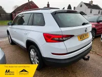 Used Skoda Kodiaq SE 147 HP (108 kW) 2018 White SUV