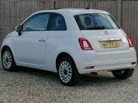 Used Fiat 500 Lounge 70 HP (51 kW) 2021 White Hatchback