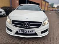 Used Mercedes A200 AMG 156 HP (114 kW) 2014 White Hatchback