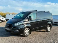 Used Ford Transit Custom Limited 130 HP (95 kW) 2022 Black Van
