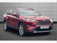 Used Toyota RAV4 Hybrid 218 HP (160 kW) 2021 Red SUV