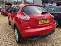 Used Nissan Juke N-Connecta 115 HP (84 kW) 2016 Red SUV