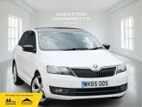 Used Skoda Rapid Sport 90 HP (66 kW) 2015 White Hatchback