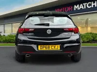 Used Vauxhall Astra Elite 200 HP (147 kW) 2018 Black Hatchback
