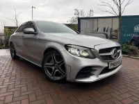 Used Mercedes C220 AMG Line Premium 2019 Silver Sedan