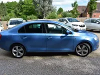 Used Skoda Rapid SE 105 HP (77 kW) 2012 Blue Hatchback