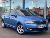Used Skoda Rapid SE 95 HP (69 kW) 2018 Blue Hatchback