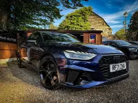 Usado Audi A4 Black Edition 163 CV (119 kW) 2021 Azul Familiar