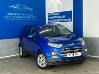 Used Ford Ecosport Zetec 125 HP (91 kW) 2016 Blue SUV
