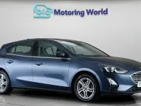 Used Ford Focus Zetec 120 HP (88 kW) 2021 Blue Hatchback