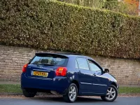 Used Toyota Corolla 110 HP (80 kW) 2003 Blue Hatchback