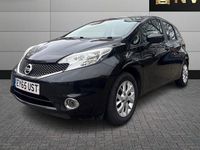 Used Nissan Note Acenta Premium 80 HP (58 kW) 2015 Black Hatchback