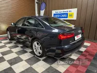 Used Audi A6 S-Line 190 HP (139 kW) 2017 Blue Sedan
