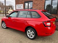 Used Skoda Fabia SE 2019 Red Estate