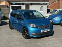 Used Skoda Citigo Colour Edition 60 HP (44 kW) 2018 Blue Hatchback