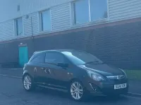 Used Vauxhall Corsa SRi 100 HP (73 kW) 2014 Black Hatchback