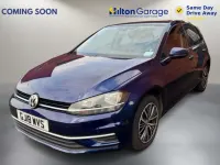 Second-hand VW Golf VII SE 125 CP (91 kW) 2018 Albastru Hatchback