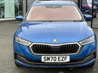 Used Skoda Octavia SE L First Edition 150 HP (110 kW) 2020 Blue Estate