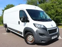 Used Peugeot Boxer 130 HP (95 kW) 2017 White Van