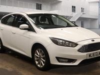Used Ford Focus Titanium 2016 White Hatchback
