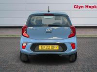 Used Kia Picanto 66 HP (48 kW) 2022 Blue Hatchback