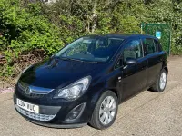 Used Vauxhall Corsa Excite 2014 Black Hatchback