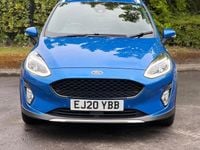 Used Ford Fiesta Active X 2020 Blue Hatchback