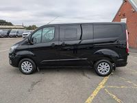 Used Ford Transit Custom Limited 130 HP (95 kW) 2022 Black Van