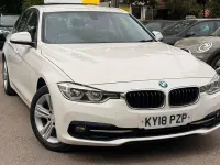 Used BMW 318 Sport Line 136 HP (100 kW) 2018 White Sedan