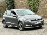 Used VW Polo SE 90 HP (66 kW) 2015 Grey Hatchback