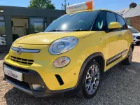 Used Fiat 500L Trekking 85 HP (62 kW) 2015 Yellow MPV