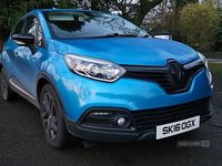 Used Renault Captur Dynamique 88 HP (64 kW) 2016 Blue SUV