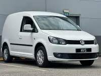 Used VW Caddy Trendline 102 HP (75 kW) 2015 White MPV