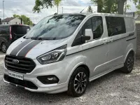 Used Ford Transit Custom Sport 185 HP (136 kW) 2020 Silver Van