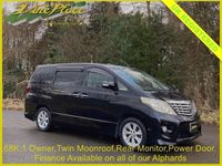 Used Toyota Alphard 2008 Black MPV