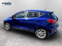 Used Ford Fiesta Zetec 100 HP (73 kW) 2017 Deep impact blue Hatchback