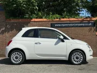 Used Fiat 500 Lounge 69 HP (50 kW) 2015 White Hatchback