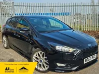 Usado Ford Focus ST-Line 150 CV (110 kW) 2017 Negro Utilitario