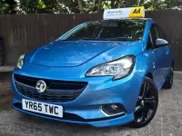 Used Vauxhall Corsa Edition 70 HP (51 kW) 2015 Blue Hatchback