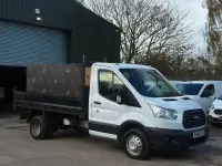 Used Ford Transit 125 HP (91 kW) 2014 White Cabriolet