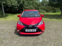 Used Toyota Aygo X-play 68 HP (50 kW) 2014 Red Hatchback
