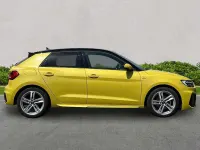 Used Audi A1 S-Line 110 HP (80 kW) 2023 Yellow SUV