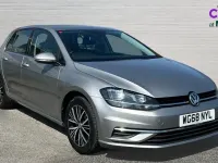 Used VW Golf VII SE 115 HP (84 kW) 2018 Tungsten silver metallic