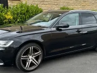 Used Audi A6 Black Edition 252 HP (185 kW) 2016 Black Estate