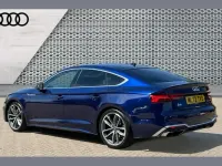 Used Audi A5 Sportback S-Line 163 HP (119 kW) 2022 Blue Hatchback