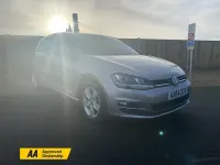 Used VW Golf VII S 105 HP (77 kW) 2015 Silver Hatchback