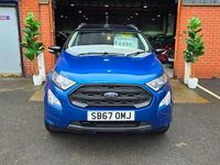 Used Ford Ecosport ST-Line 140 HP (102 kW) 2018 Blue SUV