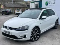 Used VW Golf VII GTE 204 HP (150 kW) 2016 White Hatchback