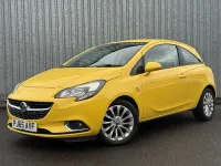 Used Vauxhall Corsa 90 HP (66 kW) 2015 Yellow Hatchback