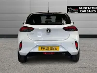 Used Vauxhall Corsa SRi 100 HP (73 kW) 2021 White Hatchback